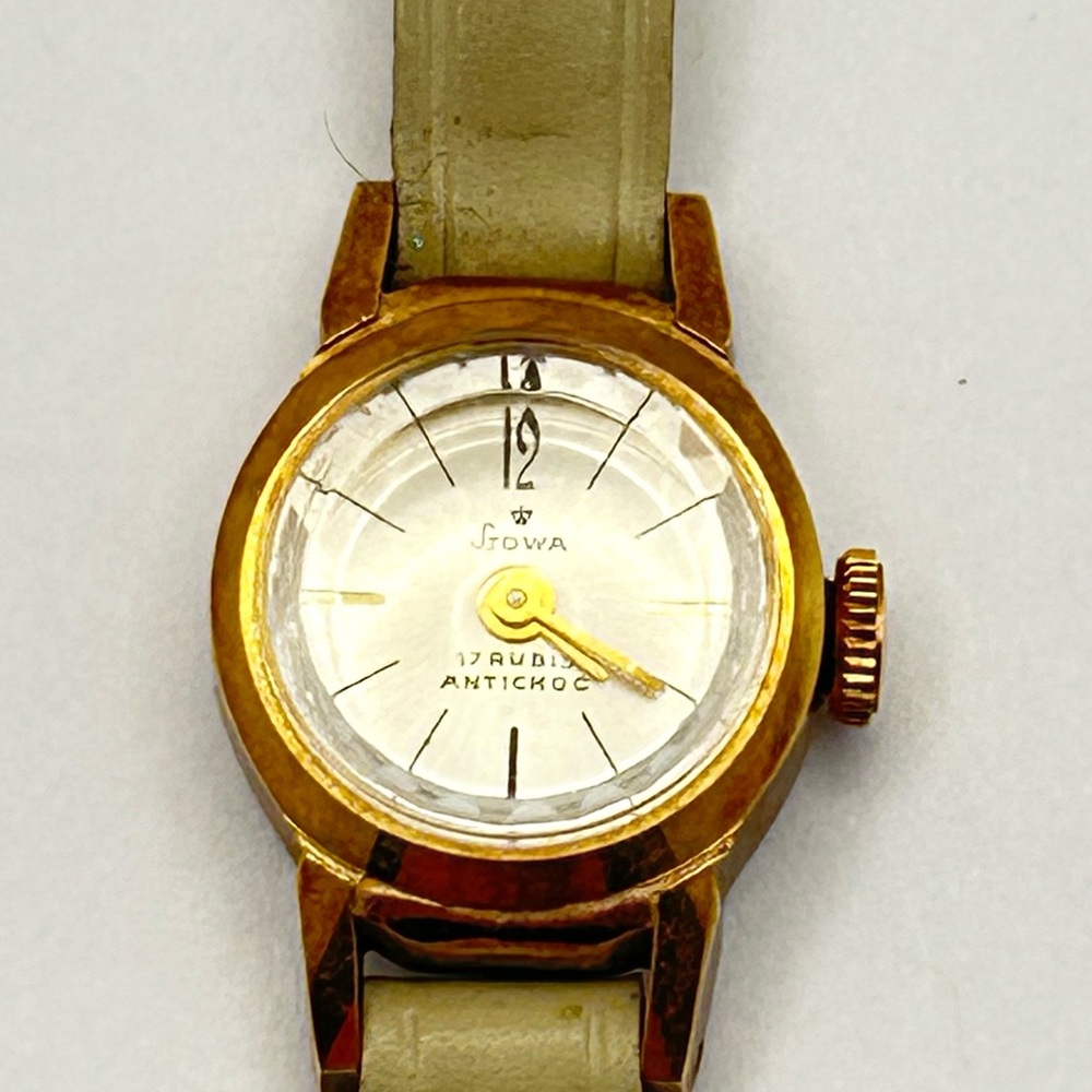 Stowa Women's Petite 1" Watch Vintage 17 Rubis Antioch